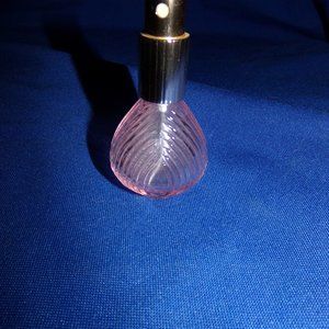 Vintage Pink Glass Perfume or Fragrance Atomizer - Unbranded - Unused